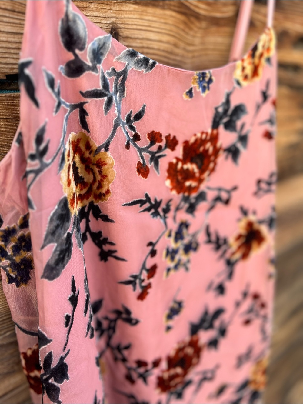 AS U WISH | Pink Floral Slip Mini Dress M - Picture 4 of 7